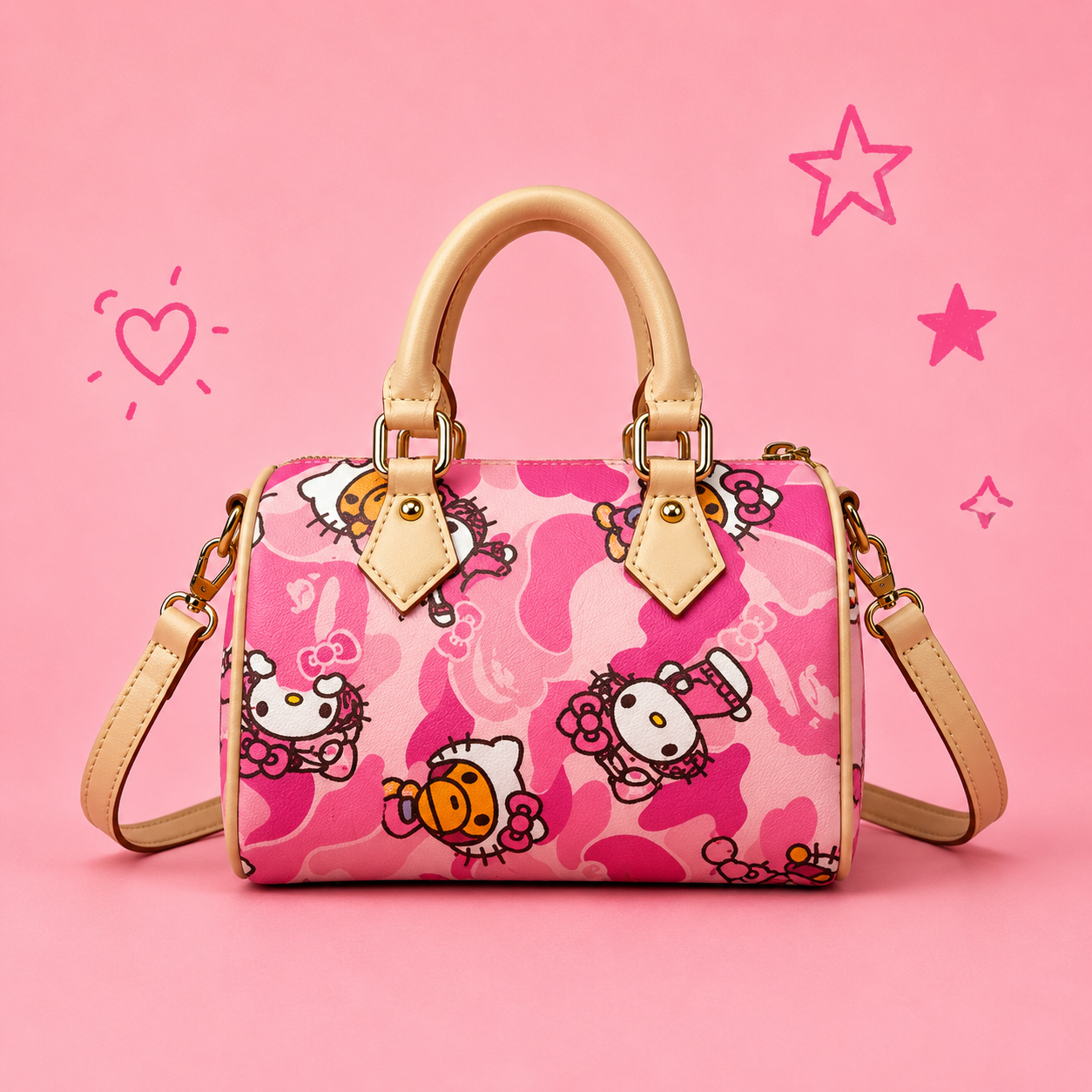 Mini pink camo